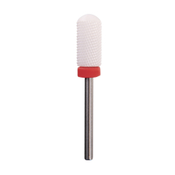 Keramisk slip rundad cylinder (fine / röd)