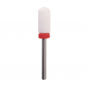 Keramisk slip rundad cylinder (fine / röd)