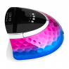 LED / UV nagellampa GLOW YC57 268W rosa / blå