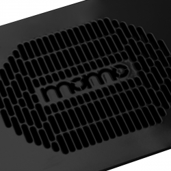 Inbyggningsbar utsug / dammuppsamlare MOMO S41 40W Svart
