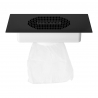 Inbyggningsbar utsug / dammuppsamlare MOMO S41 40W Svart