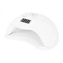 UV Dual LED GLOW 5 48W nagellampa med timer och sensor