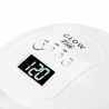 UV Dual LED GLOW 5 48W nagellampa med timer och sensor