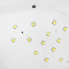 UV Dual LED GLOW 5 48W nagellampa med timer och sensor