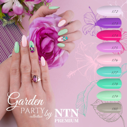 Gellack NTN Premium Garden Party för naglar 176 rosa 5g