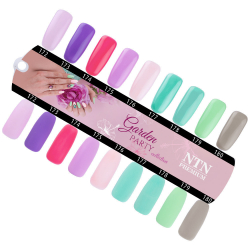 Gellack NTN Premium Garden Party för naglar 176 rosa 5g
