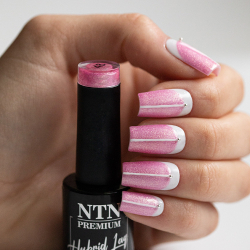 Gellack NTN Premium Birthday Party för naglar 48 rosa glittrig 5g