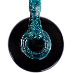 Gellack NTN Premium Design Your Style för naglar 45 turkos glitter 5g
