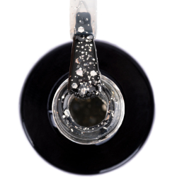 Gellack NTN Premium Miss Universe för naglar 36 silver glitter 5g