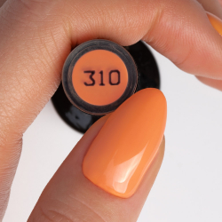 Gellack NTN Premium Milkshake för naglar 310 orange 5g