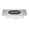 Inbyggningsbar utsug / dammuppsamlare MOMO S-41 SILVER 25W