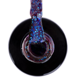 Gellack NTN Premium Multicolor för naglar 86 rosa glitter 5g
