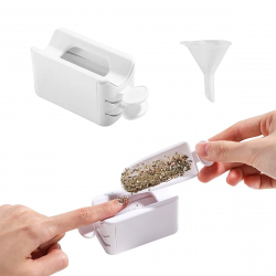 Glitter och pulversamlare för naglar