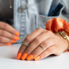 2-i-1 Base NTN Premium Funky Neon 7 orange för naglar 5g