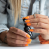 2-i-1 Base NTN Premium Funky Neon 7 orange för naglar 5g