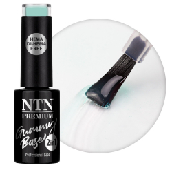 HEMA Free Gummy Base 2-i-1 NTN Premium Easy Breezy mintgrön för naglar 5g