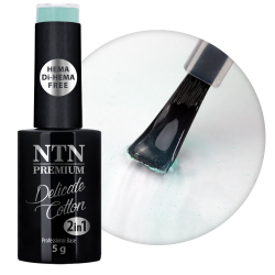 HEMA-Fri Base 2-i-1 NTN Premium Delicate Cotton 8 mintgrön för naglar 5g