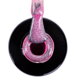 Gellack NTN Premium Viral Colors för naglar 289 rosa glitter 5g