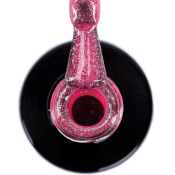 Gellack NTN Premium Viral Colors för naglar 292 rosa glitter 5g