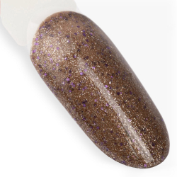 Gellack NTN Premium Celebration för naglar 166 brun glitter 5g