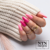 Gellack NTN Premium Springtime selfie för naglar 285 rosa glitter 5g