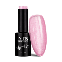 Gellack NTN Premium Impression för naglar 254 rosa glitter 5g
