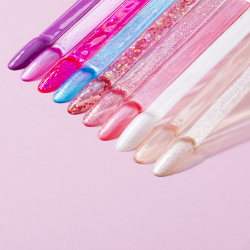 Gellack NTN Premium Impression för naglar 260 pärlvit glitter 5g