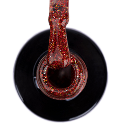Gellack NTN Premium Oriental Delice för naglar 270 röd glitter 5g