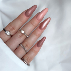 Gellack NTN Premium Day Dreaming för naglar 63 nude glitter 5g