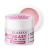 HEMA-fri UV builder glittergel Claresa Soft&Easy Glam Pink för naglar 90g