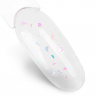 Top Coat Drop Flakes utan klibbigt lager NTN Premium Phantom för naglar 7g