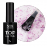 Top Coat Drop Flakes utan klibbigt lager NTN Premium Party för naglar 7g