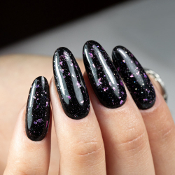 Top Coat Drop Flakes utan klibbigt lager NTN Premium Party för naglar 7g