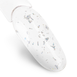 Top Coat Drop Flakes utan klibbigt lager NTN Premium Prismatic för naglar 7g