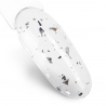 Top Coat Drop Flakes utan klibbigt lager NTN Premium Iron för naglar 7g
