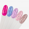 Top Coat Drop Flakes utan klibbigt lager NTN Premium Iron för naglar 7g