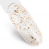 Top Coat Drop Flakes utan klibbigt lager NTN Premium 24 Carat för naglar 7g