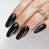 Top Coat Drop Flakes utan klibbigt lager NTN Premium 24 Carat för naglar 7g