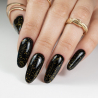 Top Coat Drop Flakes utan klibbigt lager NTN Premium 24 Carat för naglar 7g