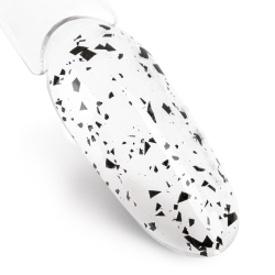 Top Coat Drop Flakes utan klibbigt lager NTN Premium Eggshell för naglar 7g