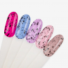 Top Coat Drop Flakes utan klibbigt lager NTN Premium Eggshell för naglar 7g