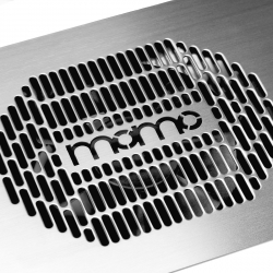 Inbyggningsbar utsug / dammuppsamlare MOMO S-41 SILVER 25W