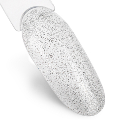 Top Coat Quick Finish Diamond Silver No Wipe utan klibbigt lager NTN Premium för naglar 7g