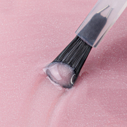 Rubber Base Pink NTN Premium rosa / glitter för naglar 7g