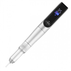 Portabel Batteridriven nagelfil 2-i-1 BIN 2 med flash UV / LED lampa