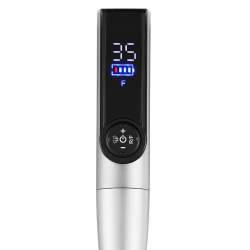 Portabel Batteridriven nagelfil 2-i-1 BIN 2 med flash UV / LED lampa