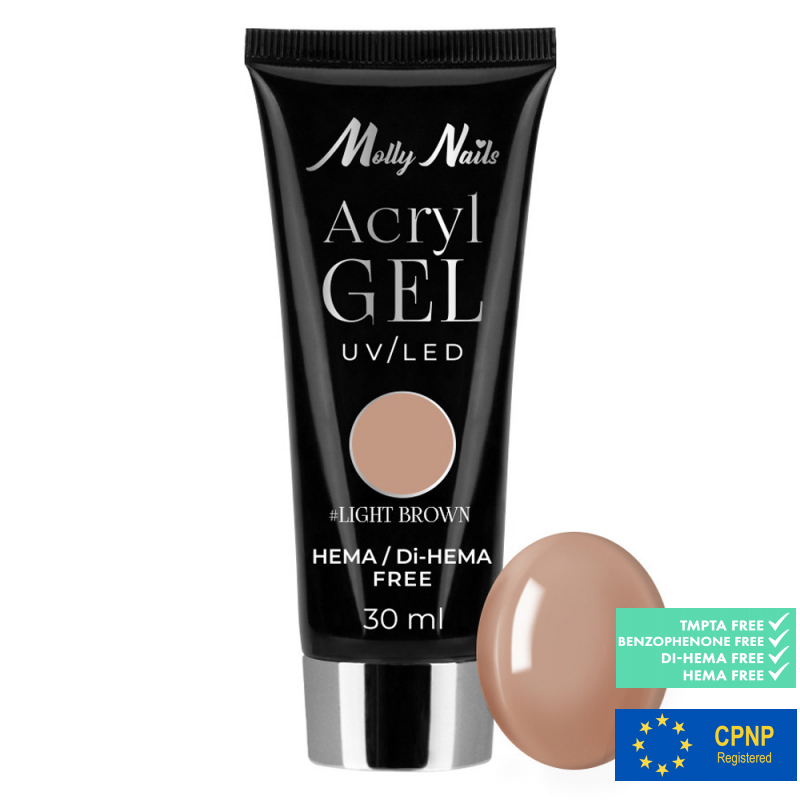 Polygel Molly Nails Light Brown HEMA FREE 30g Polygel Molly Nails Light Brown HEMA FREE 30g