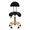 Arbetsstol / sadelstol 6001G guld / svart