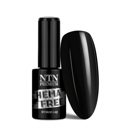 HEMA Free gellack NTN Premium After Show för naglar 117 svart 5g