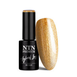 Gellack NTN Premium Limited Edition 330 för naglar guld glitter 5g